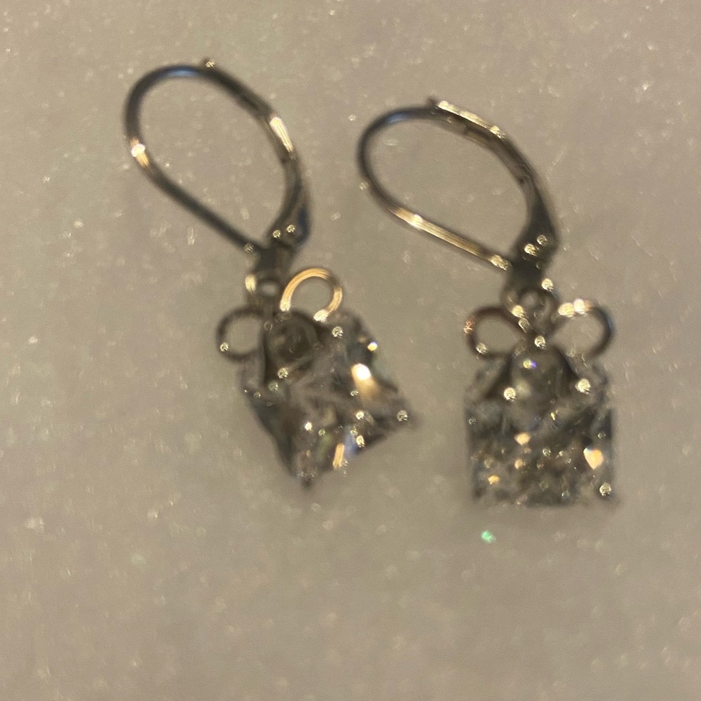 Elegant ladies silver Silver Drop Earrings